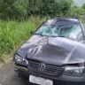 Ciclista é atropelado em Vale Real. Foto: Reprodução Redes Sociais.
