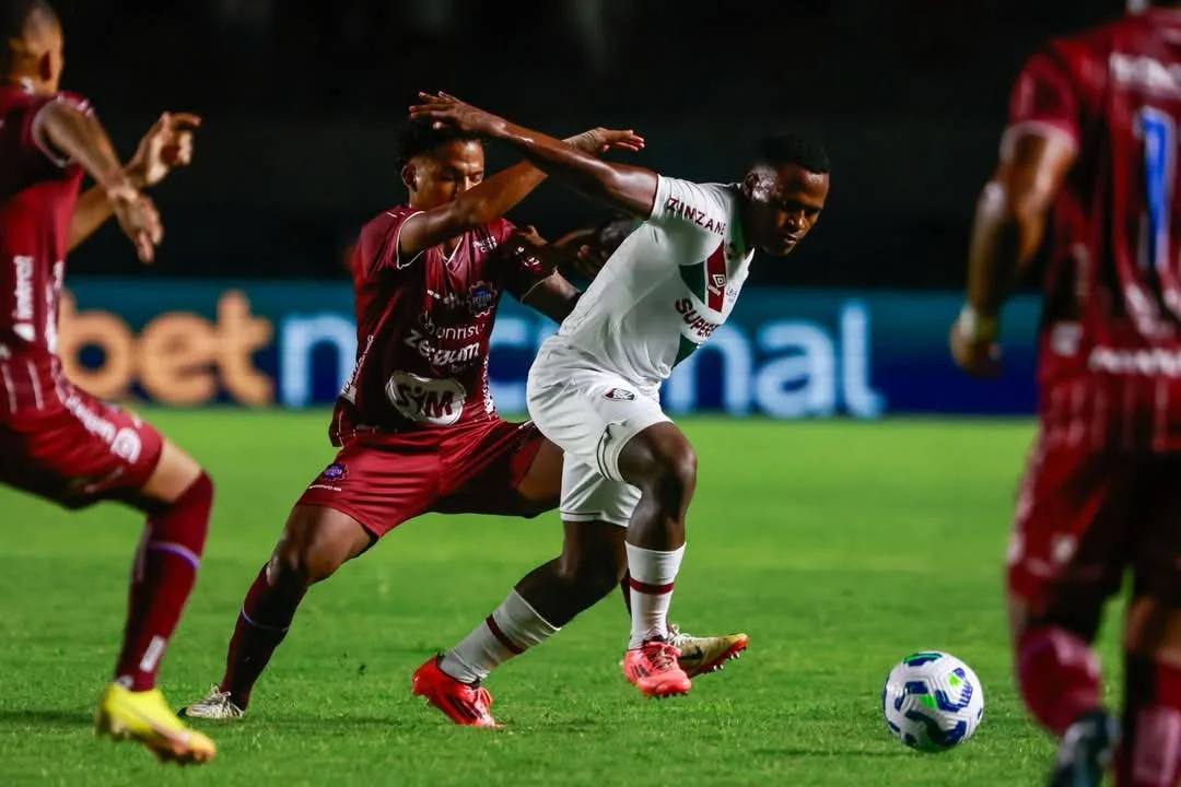 Caxias perde para o Fluminense e se despede da Copa do Brasil