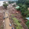 A cidade foi fortemente atingida pelas fortes chuvas em maio do ano passado. Foto: Prefeitura de Cruzeiro do Sul/ Divulgação