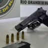 Criminoso com antecedentes por homicídios é preso com arma em Guaporé