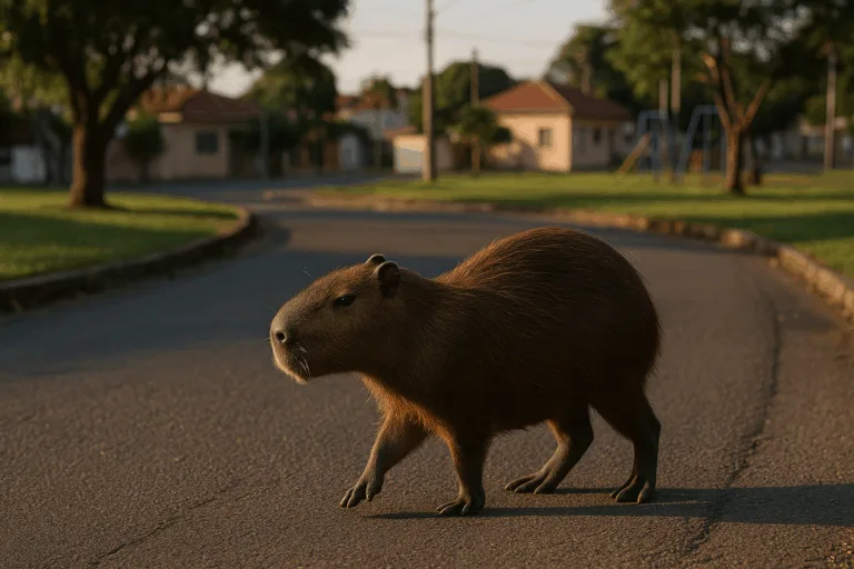 Você sabe por que as capivaras estão invadindo os bairros urbanos
