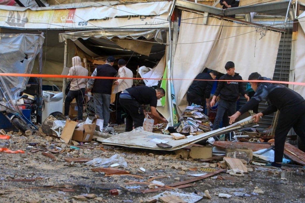 Israel mata comandante do Hamas no Líbano. Foto: Mahmoud ZAYYAT / AFP.