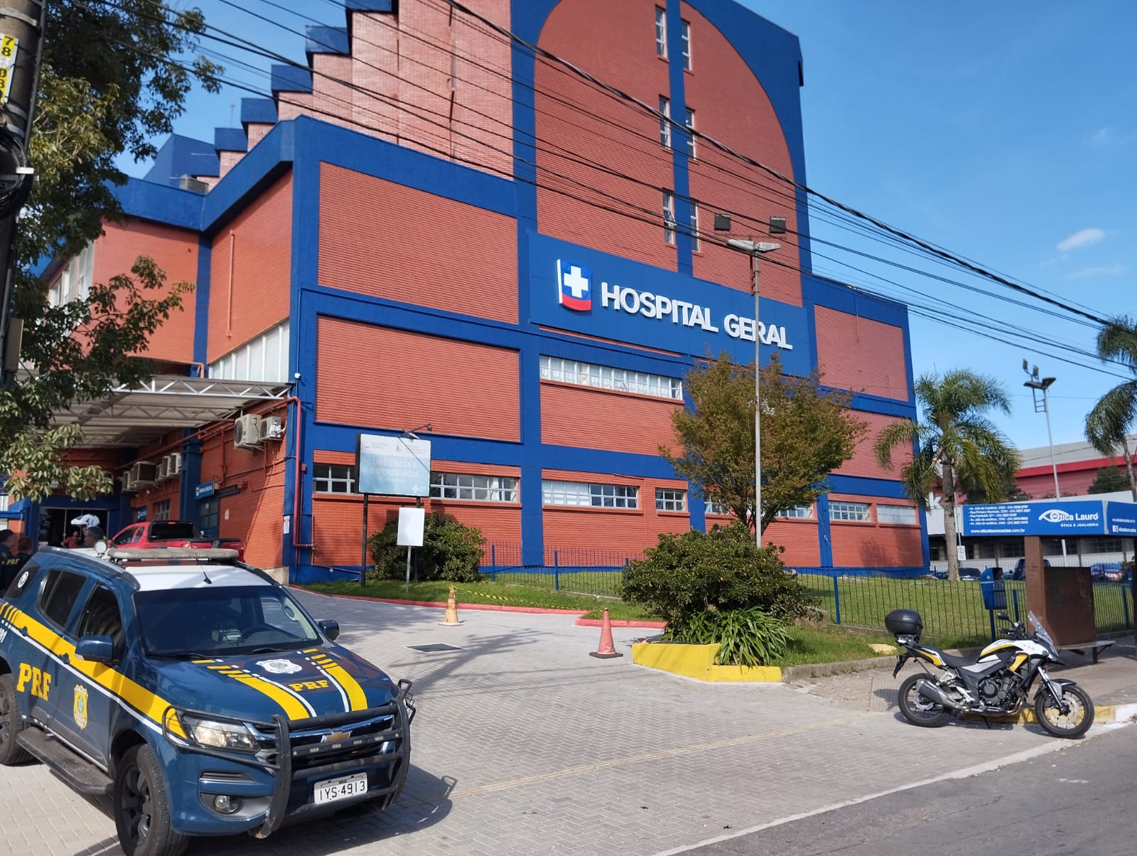 PRF realiza escolta de coração para transplante. Imagem Divulgação PRF.
