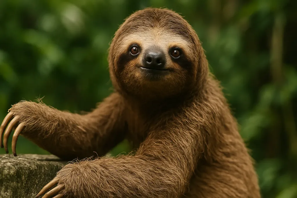 Como lidar com um bicho-preguiça encontrado no muro ou poste