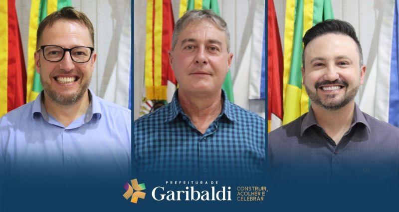 A Prefeitura de Garibaldi oficializou, nesta quarta-feira (2), a posse de três novos secretários.