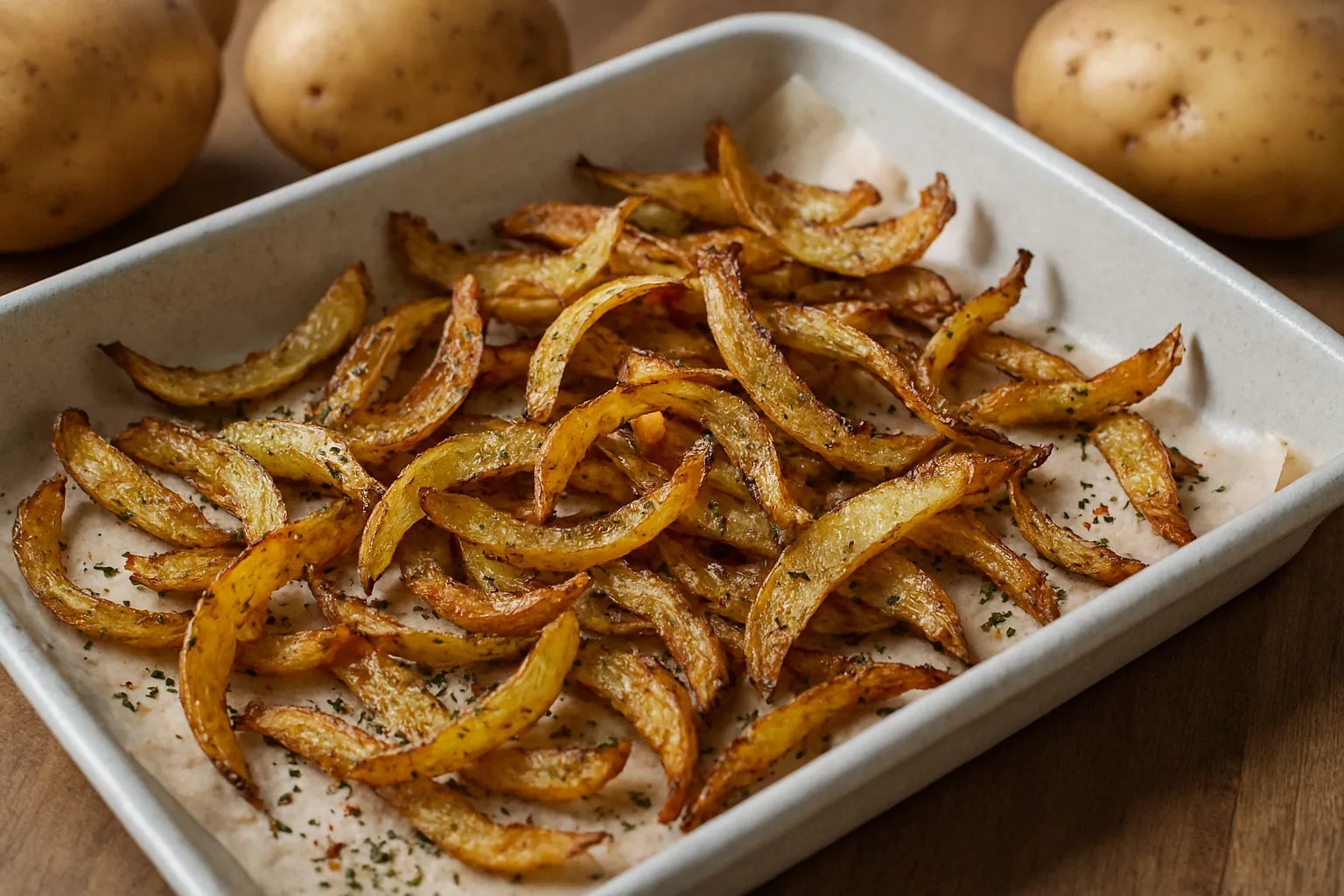 O truque para reaproveitar as cascas de batata em receitas saborosas