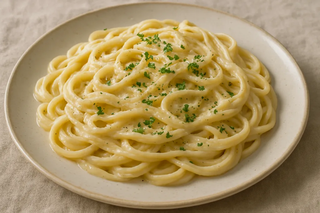 Talharim ao molho Alfredo Talharim ao molho Alfredo