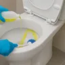 Mistura caseira para desinfetar o vaso sanitário e tirar o amarelado