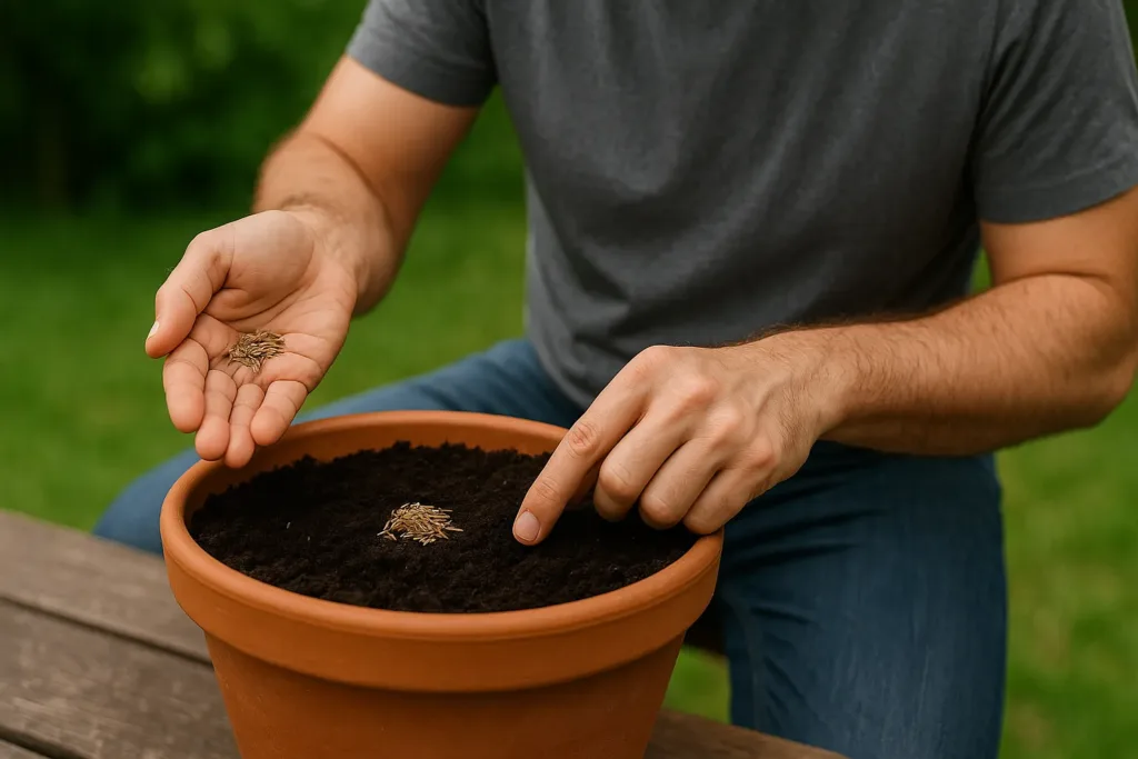 Como plantar cominho em vasos e colher sementes em 4 etapas Como plantar cominho em vasos e colher sementes em 4 etapas
