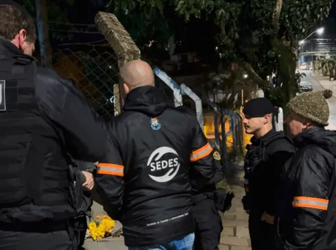 Eduardo Virissimo detalhou ações da assistência social e abordagens a pessoas em vulnerabilidade