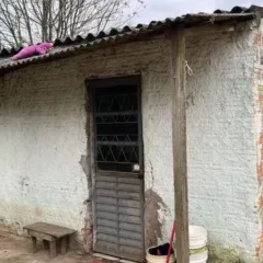 Local onde ex-namorada do adolescente foi assassinada na fronteira gaúcha (Foto: Polícia Civil/Divulgação)