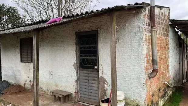 Local onde ex-namorada do adolescente foi assassinada na fronteira gaúcha (Foto: Polícia Civil/Divulgação)