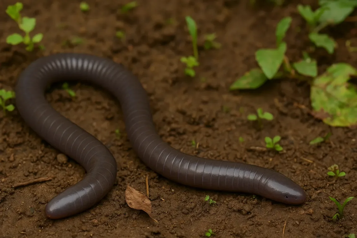 Cobra-cega o que é, onde vive e por que parece um verme