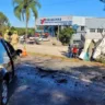 A colisão frontal envolveu um Ford Ka e um utilitário Hyundai HR.