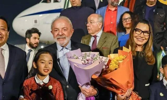 O presidente Luiz Inácio Lula da Silva já está na China, após viagem à Rússia. (Foto: Ricardo Stuckert / PR)