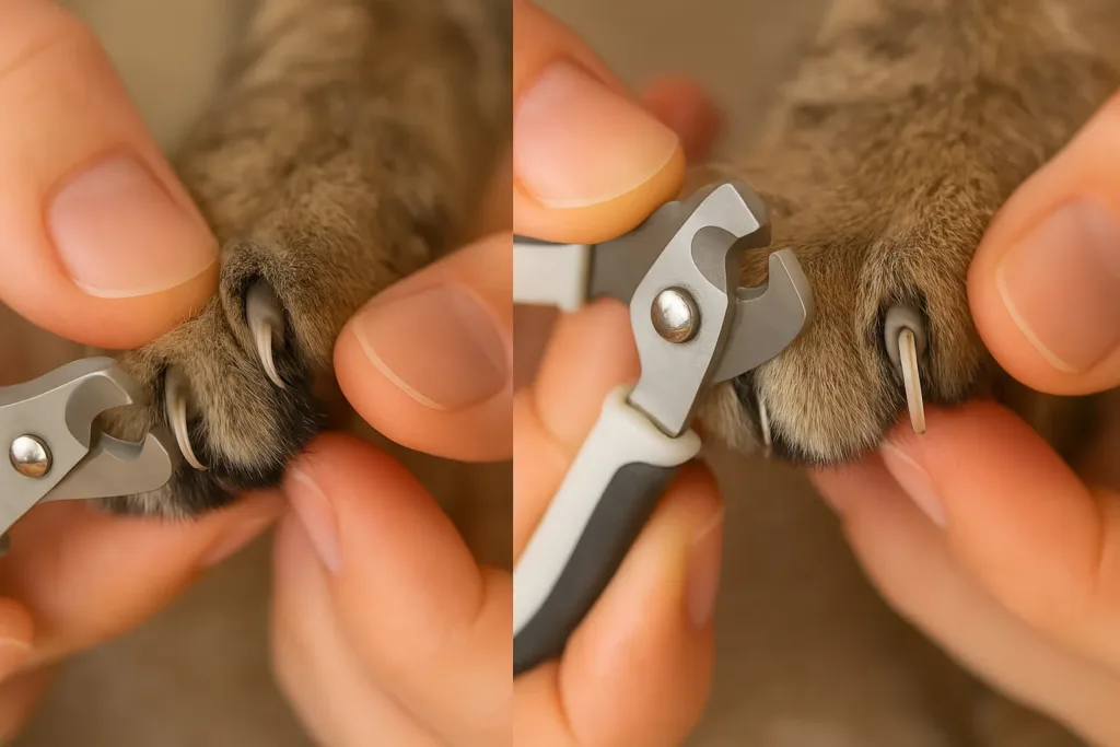 Como cortar a unha do gato sem estresse em 3 etapas simples