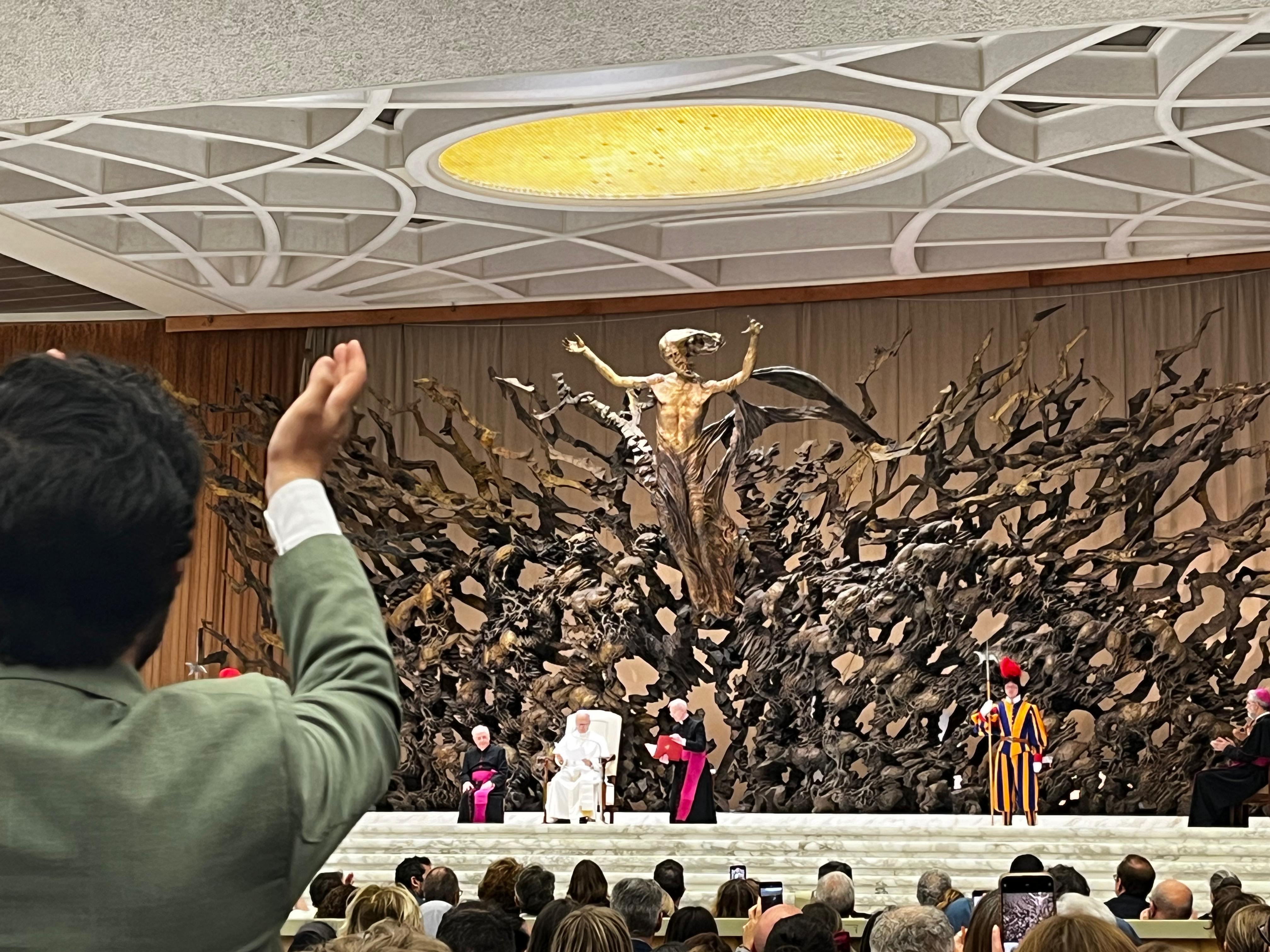 Papa Leão XIV em audiência com imprensa mundial