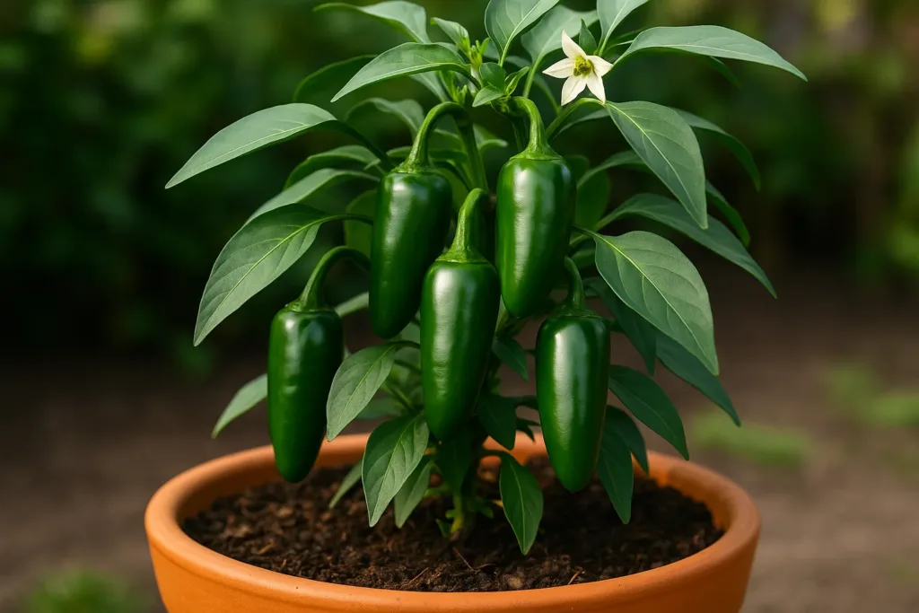 Pimenta jalapeño em vasos como plantar, regar e o que nunca fazer
