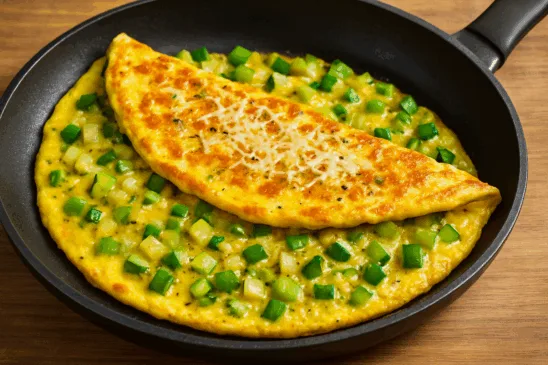 Omelete de legumes