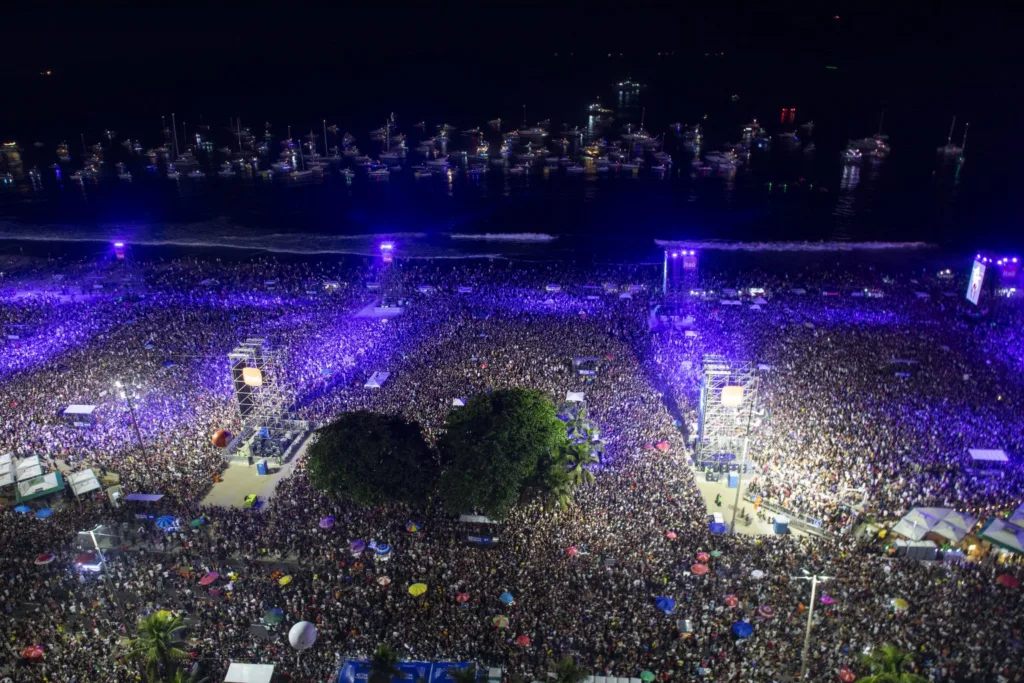 Homem é preso no RS por suspeita de planejar ataque a bomba em show de Lady Gaga. Foto: Alexandre Macieira/Riotur.