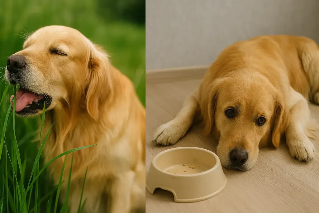 Por que seu cachorro mastiga grama e quando isso deve preocupar