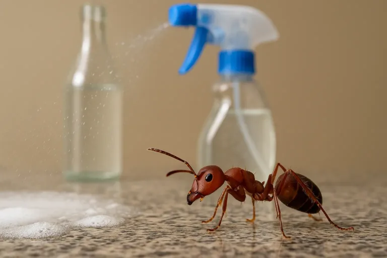 Vinagre com detergente a mistura caseira que acaba com formigas em minutos