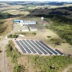 Usina fotovoltaica na ETA Morro Alegre