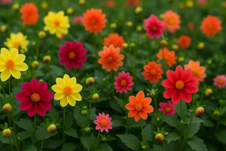 Como plantar georginas e garantir flores em 6 semanas
