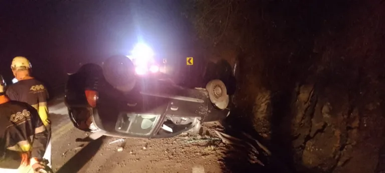 Acidente de trânsito com óbito na RS 122 em Antônio Prado. Foto: Especial Leouve.
