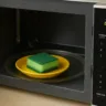 Como limpar esponjas de louça e eliminar bactérias com micro-ondas