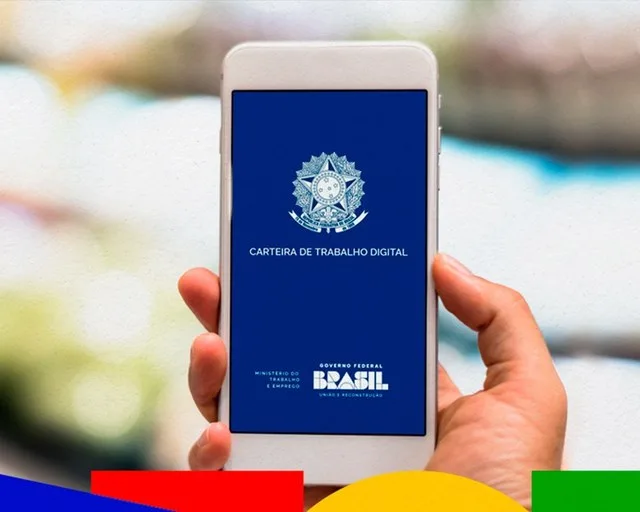 Carteira de trabalho digital, emprego, carteira assinada