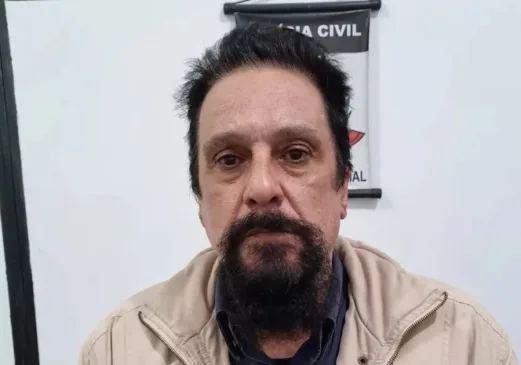 Paulo Cupertino foi preso em maio de 2022, três anos após o crime. Ele matou o ator - que namorava a filha dele - e os pais do rapaz. (Foto? PCSP/Divulgação)