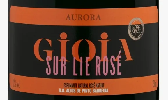 Aurora Gioia Sur Lie Rosé D.O. Altos de Pinto Bandeira será o grande destaque da cooperativa durante a feira internacional. (Crédito: Eduardo Benini)