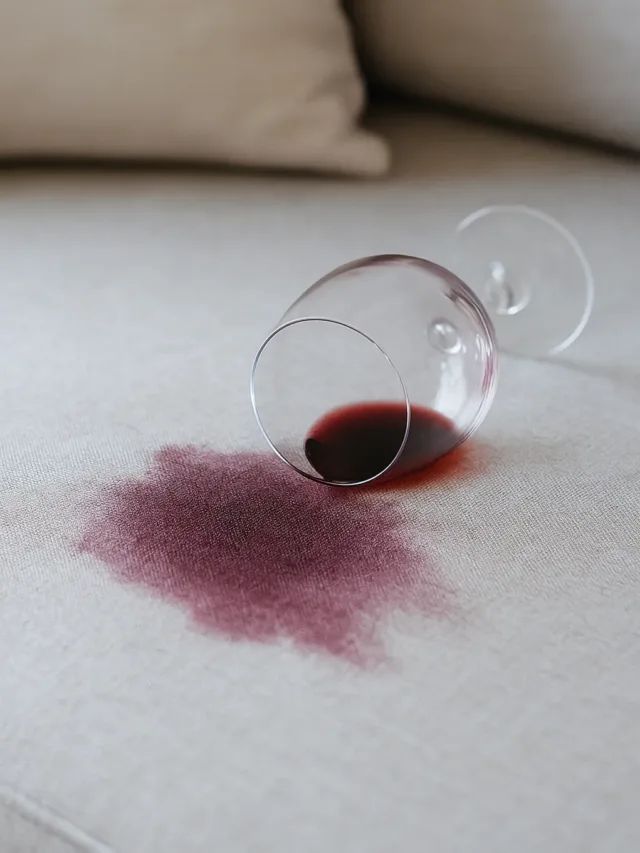 Como tirar mancha de vinho com itens simples