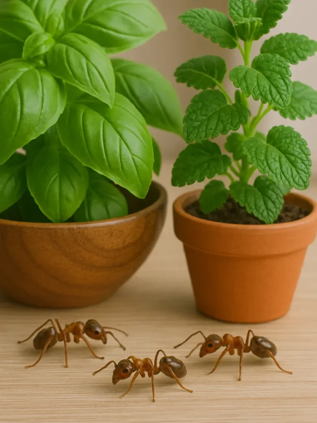 Como usar manjericão e outras plantas para espantar formigas sem veneno