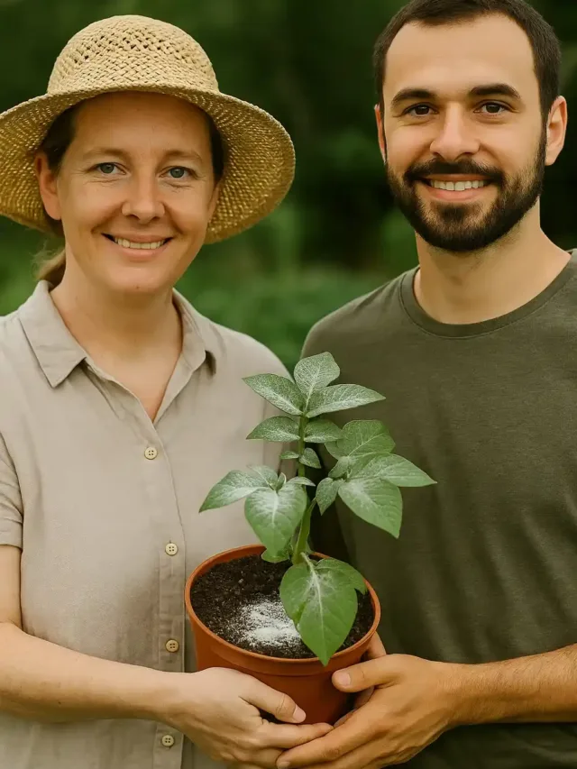 Bicarbonato nas folhas das plantas o truque natural contra pragas