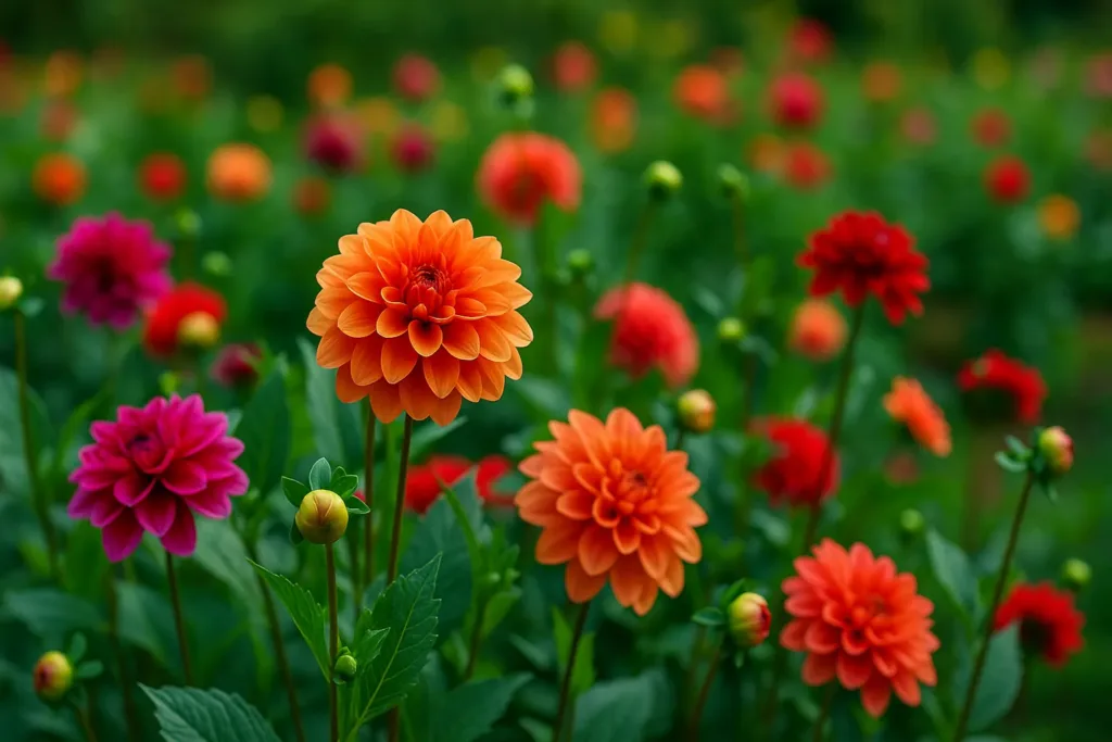 Como plantar georginas e garantir flores em 6 semanas