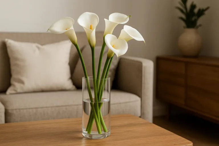 Como usar o copo-de-leite na decoração com elegância e leveza