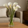 Como usar o copo-de-leite na decoração com elegância e leveza