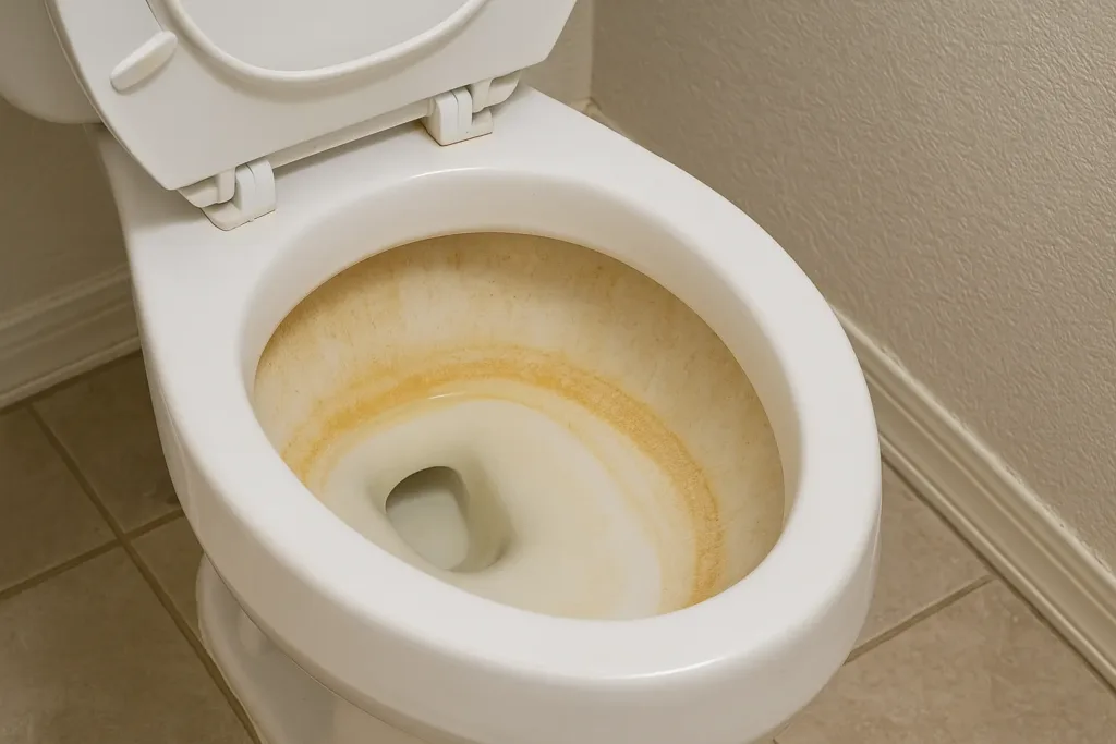 Mistura caseira para desinfetar o vaso sanitário e tirar o amarelado