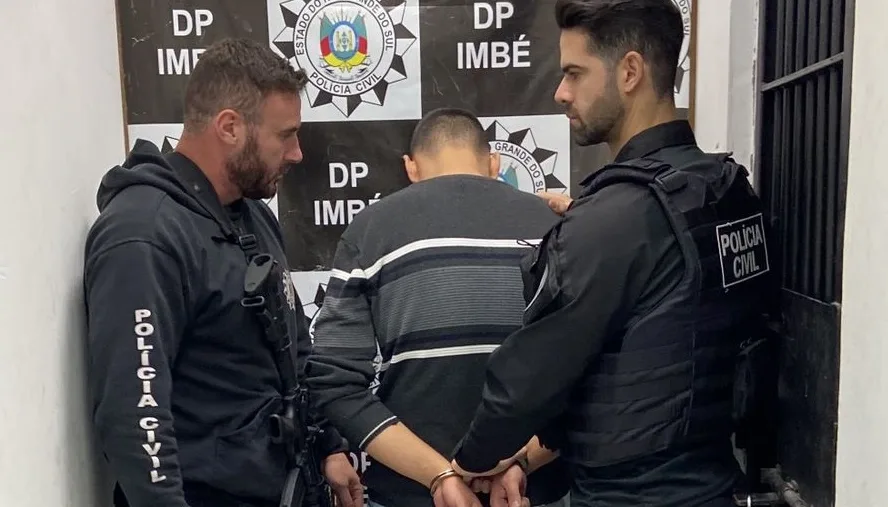 Após o homicídio, Oliveira fugiu para o Litoral Norte do Estado e acabou preso em Imbé