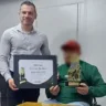 Entrega do Prêmio Caxias a Festugato (Imagem: Reprodução/Arquivo Pessoal / Redes Sociais)