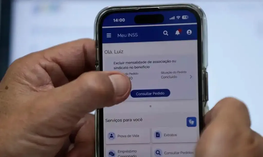 Mensagem será enviada pelo aplicativo Meu NSS. (Foto: Divulgação)