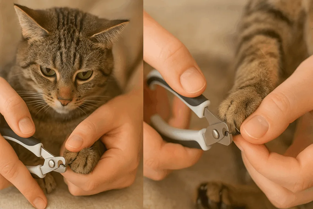 Como cortar a unha do gato sem estresse em 3 etapas simples