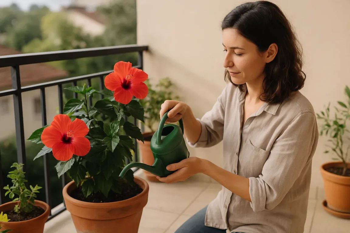 Como plantar hibisco em vaso e ter flores o ano inteiro