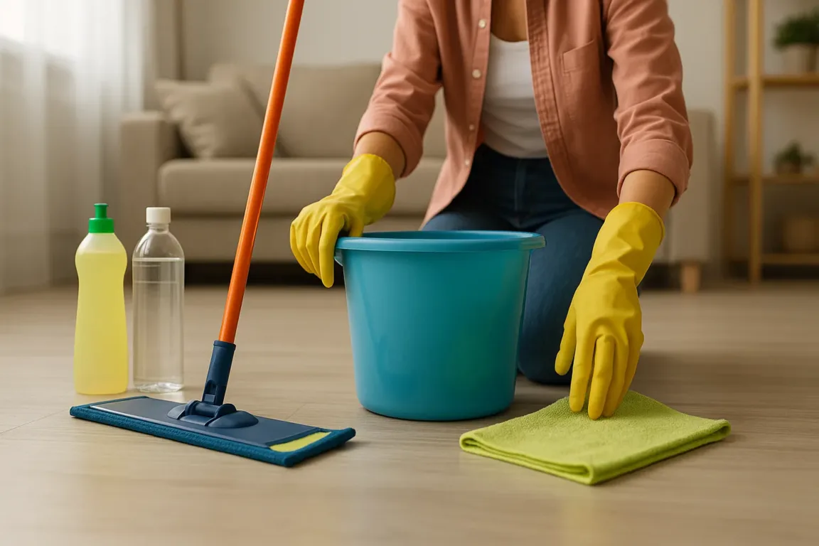Você mistura álcool e detergente no piso Pode estar deixando resíduo perigoso