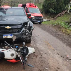 Motociclistas ficam feridos em dois acidentes registrados em Bento Gonçalves