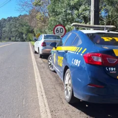 Motorista é preso por embriaguez ao volante na BR-470 em Barão