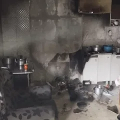 Princípio de incêndio atinge casa no bairro Municipal em Bento Gonçalves