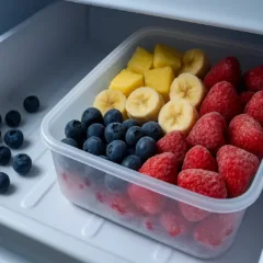 Você congela frutas assim Pode estar alterando o sabor sem perceber